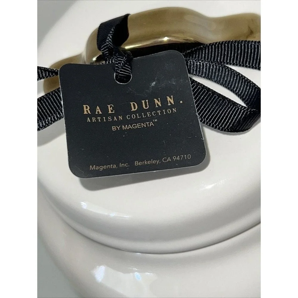 Disney Princess Rae Dunn Cinderella Pumpkin Carriage Gold Slipper Canister NEW